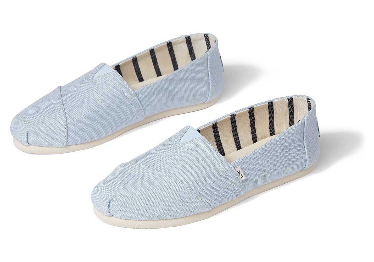 Toms Espadryle Damskie Niebieskie - Alpargata Heritage Płócienne - 97RGBSAZE